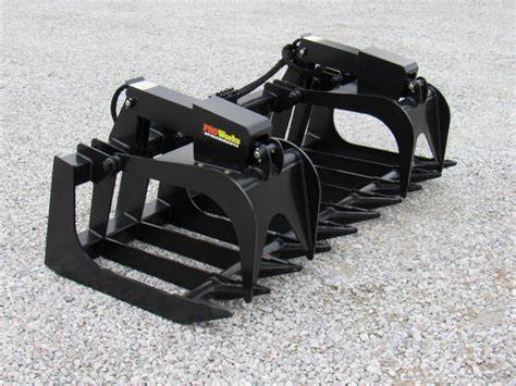 skid steer grapple bucket specs|heavy duty skid steer grapple.